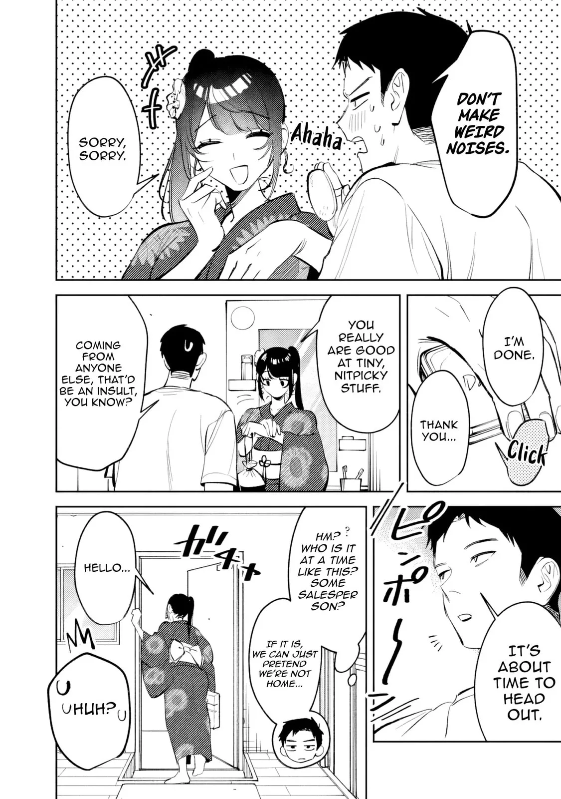 Living together with the queen from my high school days who was arrogant, surprisingly isn't that uncomfortable, chapter 28, page 8