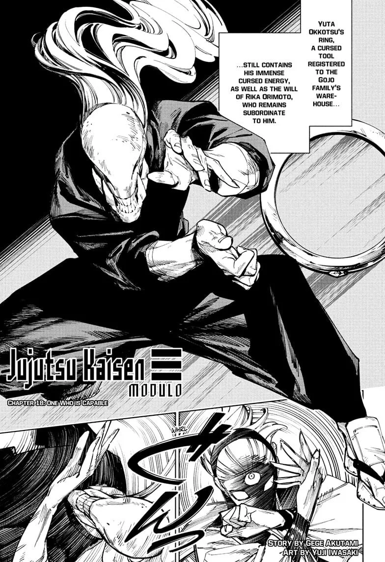 Jujutsu Kaisen Modulo Manga, chapter 18, page 1