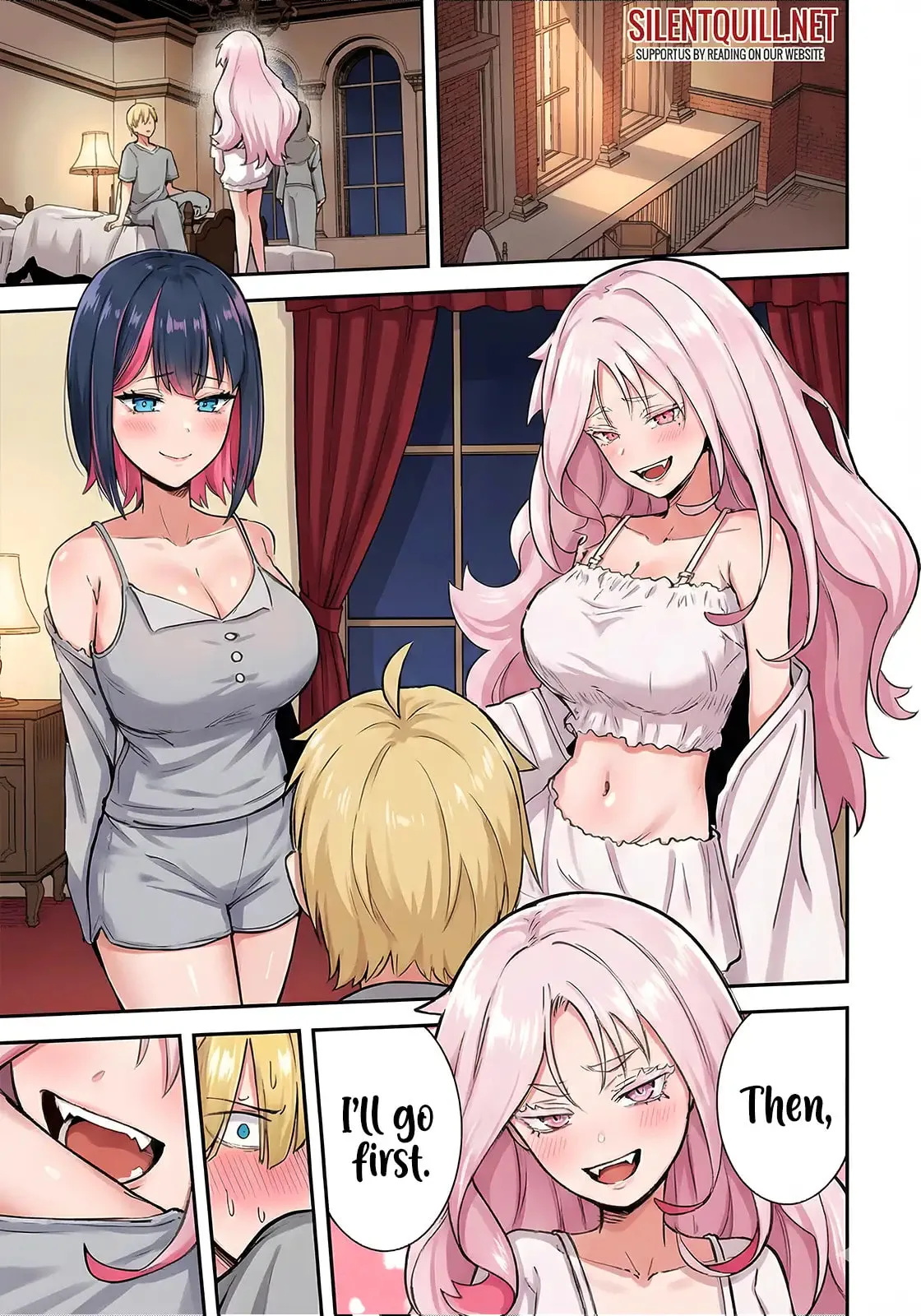 Vampire-san Wants Her (Man's) Blood Taken, chapter 22, page 9