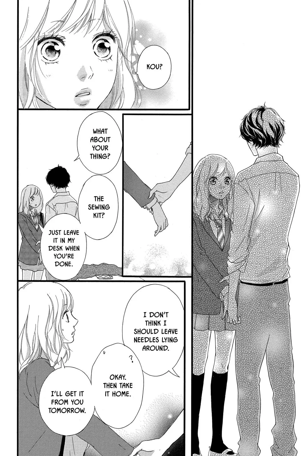 Ao Haru Ride, chapter 33, page 17