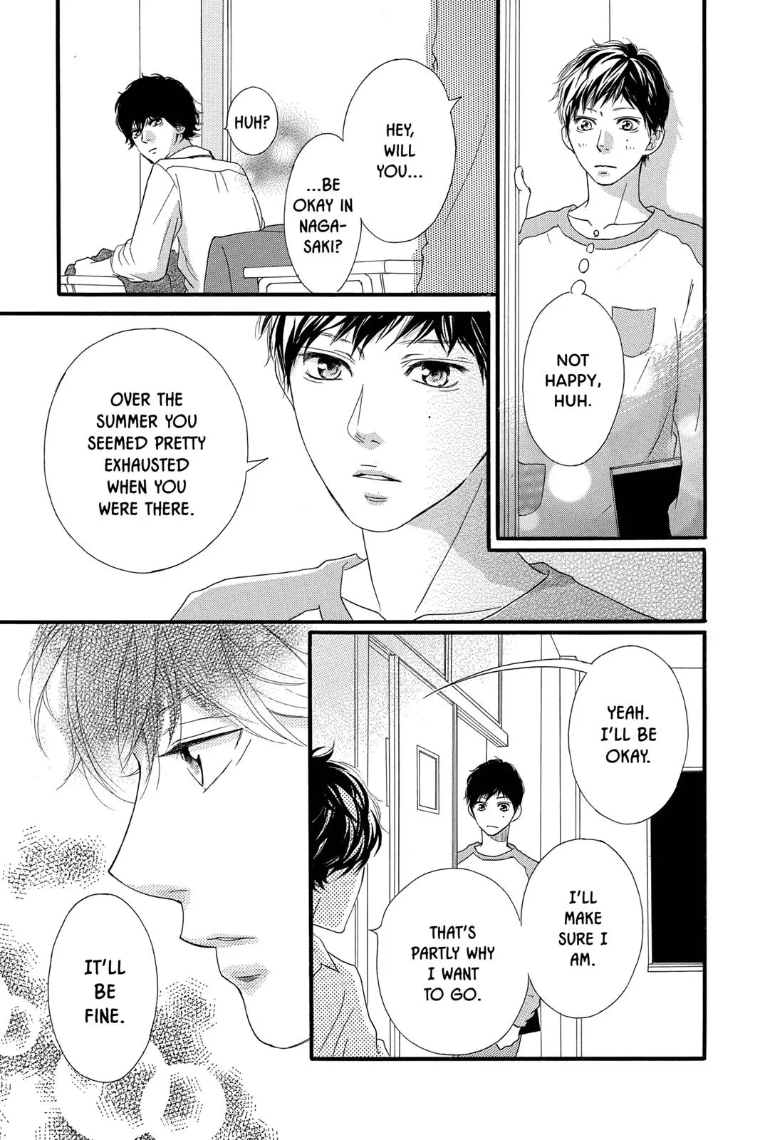 Ao Haru Ride, chapter 33, page 24