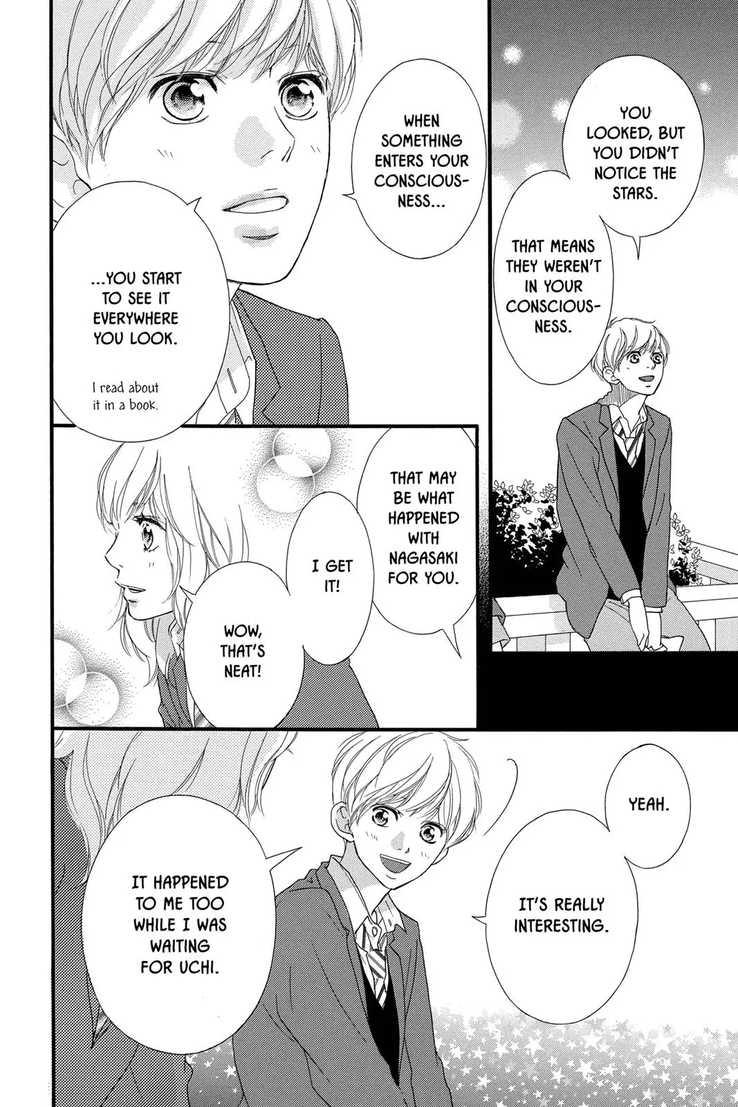 Ao Haru Ride, chapter 33, page 35