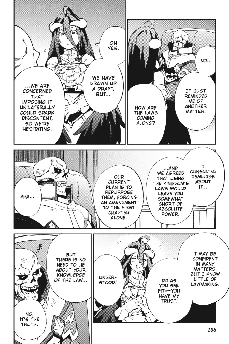 Overlord, chapter 78 END, page 12