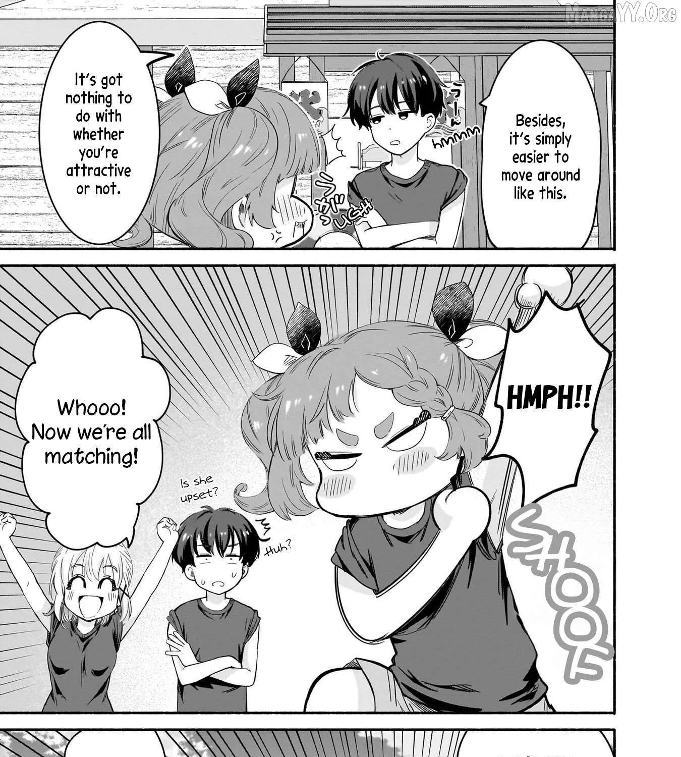 Nee, Mou Isso Tsukiacchau? Osananajimi no Bishoujo ni Tanomarete, Camo Kareshi Hajimemashita, chapter 34, page 9