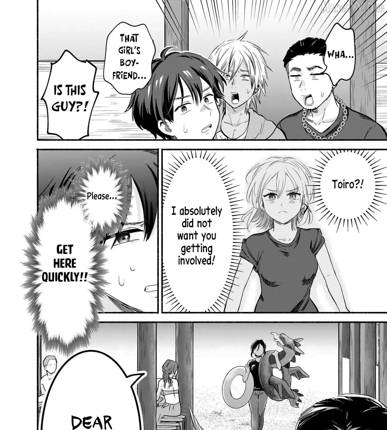 Nee, Mou Isso Tsukiacchau? Osananajimi no Bishoujo ni Tanomarete, Camo Kareshi Hajimemashita, chapter 34, page 27