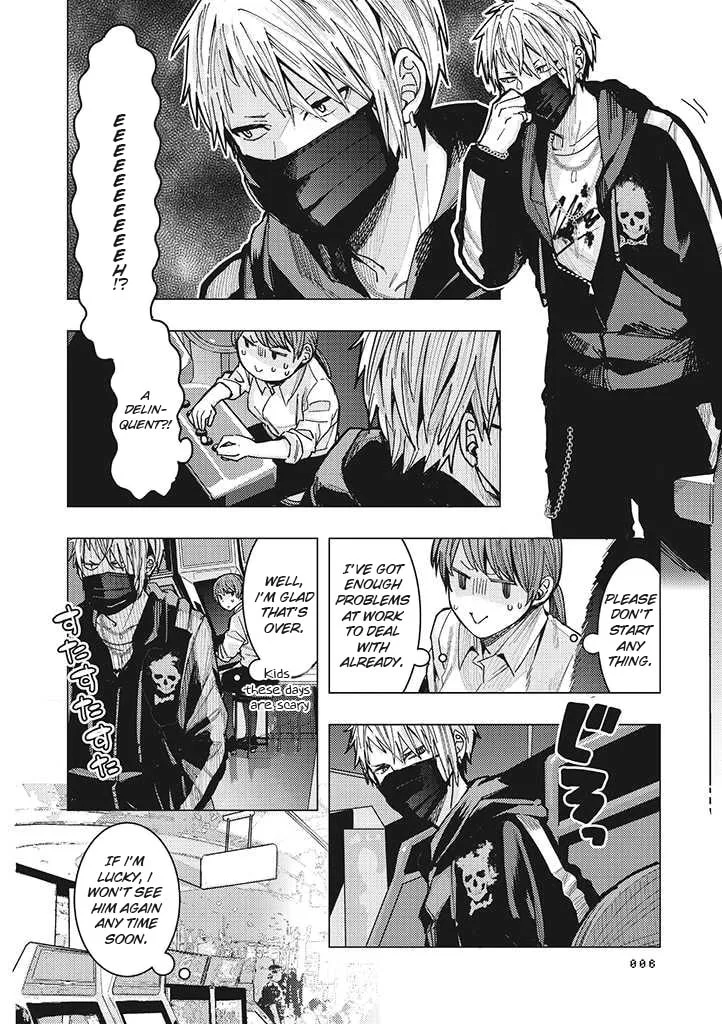 A Story About an Office Lady Who Ends Up Looking After a Clingy Delinquent High School Boy She Met at an Arcade, chapter 1.1, page 4
