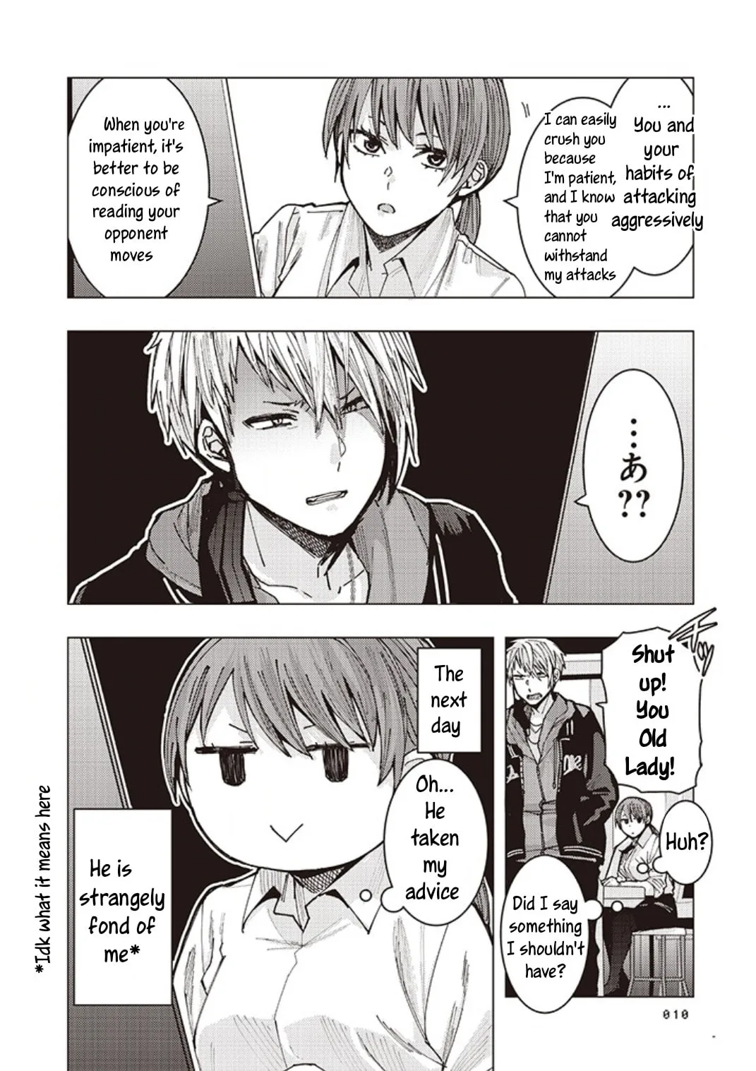A Story About an Office Lady Who Ends Up Looking After a Clingy Delinquent High School Boy She Met at an Arcade, chapter 1.2, page 3