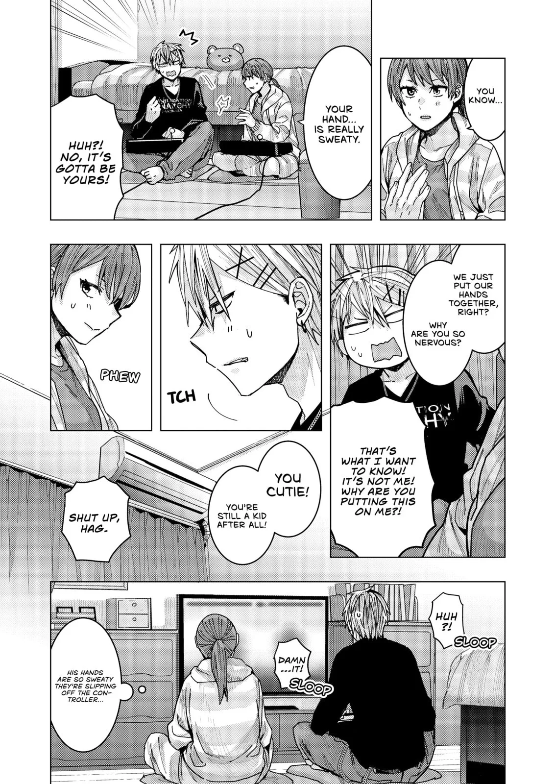 A Story About an Office Lady Who Ends Up Looking After a Clingy Delinquent High School Boy She Met at an Arcade, chapter 4, page 4