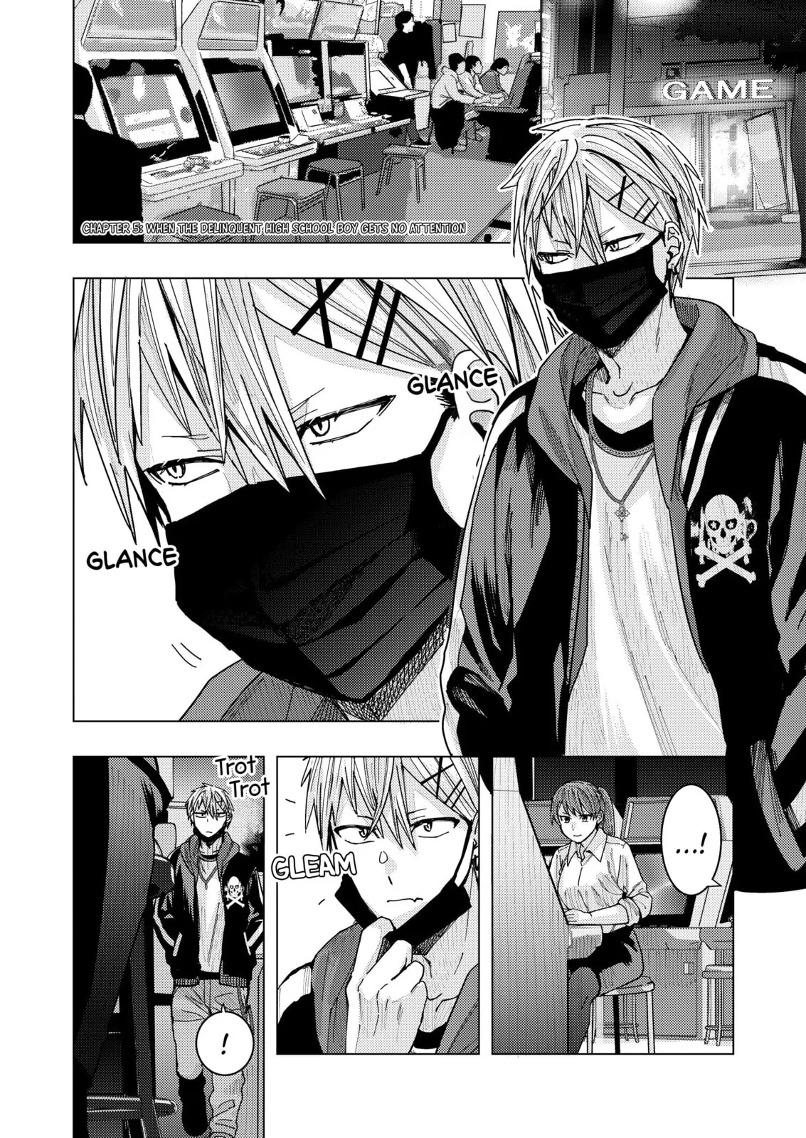 A Story About an Office Lady Who Ends Up Looking After a Clingy Delinquent High School Boy She Met at an Arcade, chapter 5, page 1