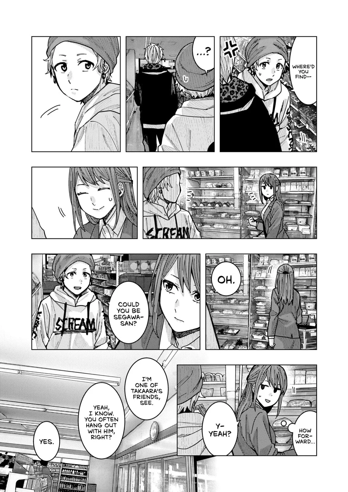 A Story About an Office Lady Who Ends Up Looking After a Clingy Delinquent High School Boy She Met at an Arcade, chapter 7, page 4