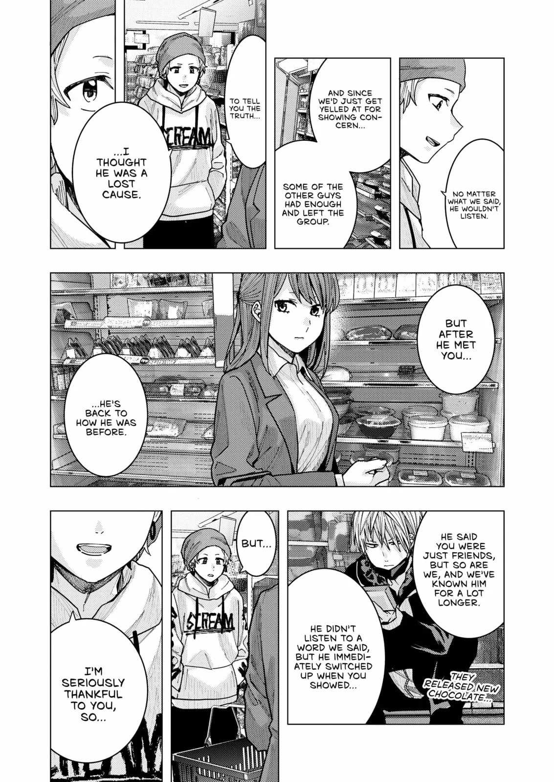 A Story About an Office Lady Who Ends Up Looking After a Clingy Delinquent High School Boy She Met at an Arcade, chapter 7, page 7