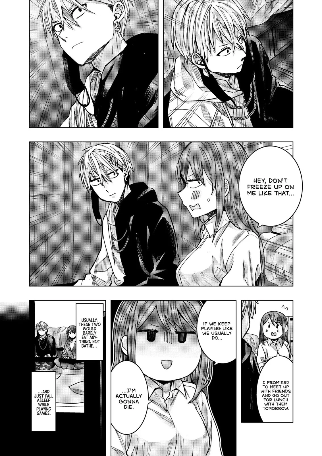 A Story About an Office Lady Who Ends Up Looking After a Clingy Delinquent High School Boy She Met at an Arcade, chapter 15, page 2