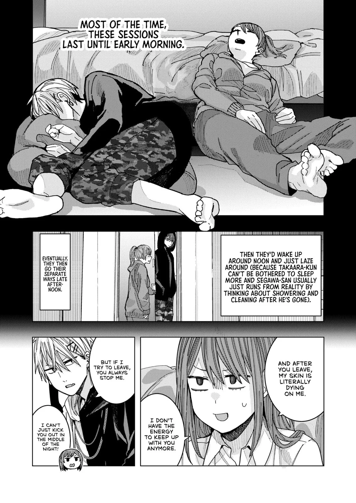 A Story About an Office Lady Who Ends Up Looking After a Clingy Delinquent High School Boy She Met at an Arcade, chapter 15, page 3