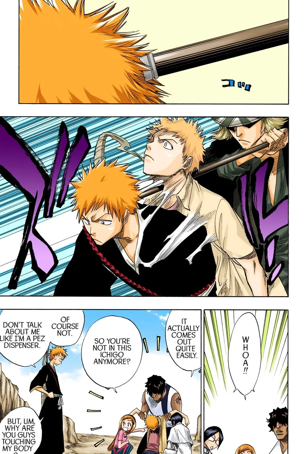 Bleach Colored Manga, chapter 70, page 9