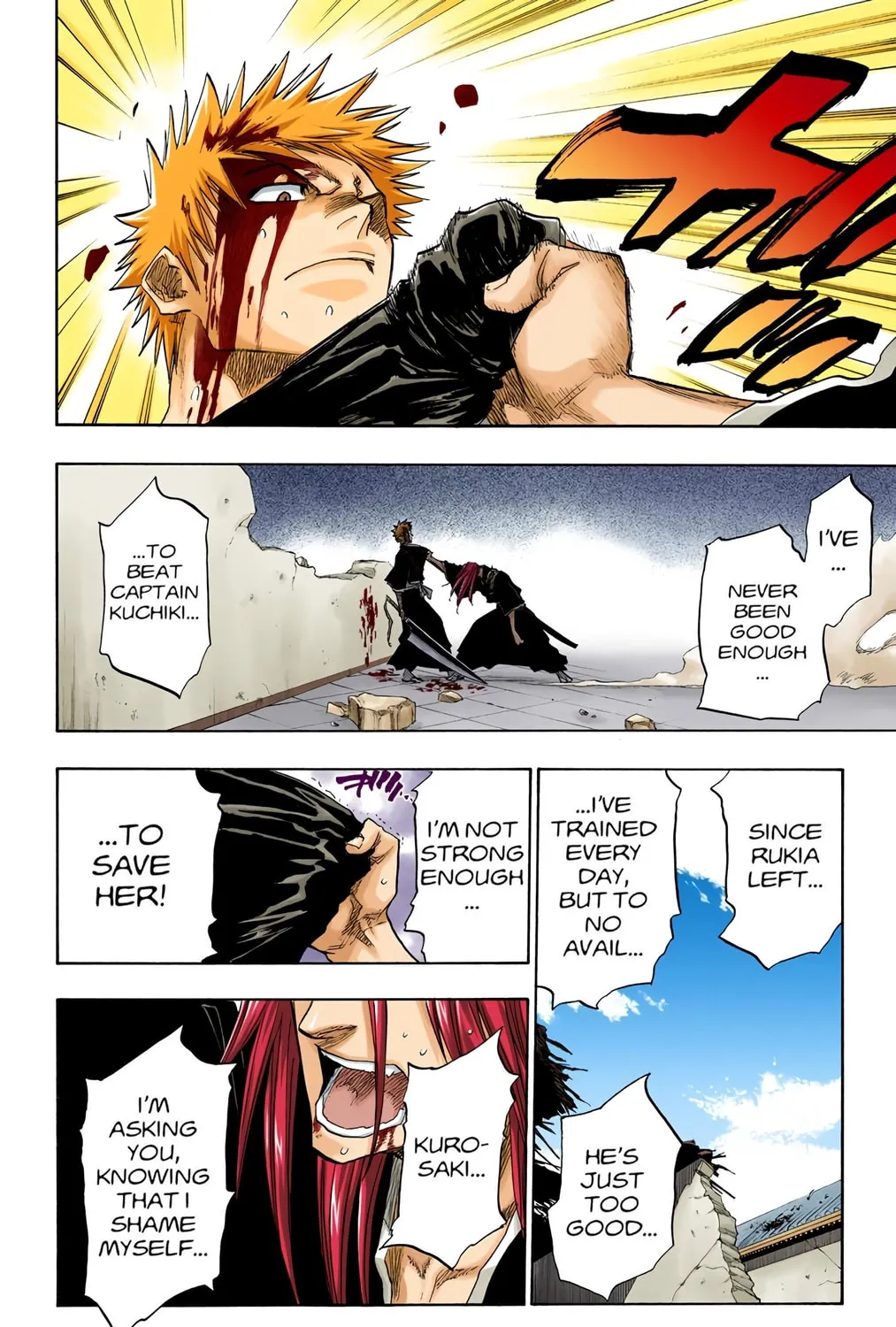 Bleach Colored Manga, chapter 98, page 35