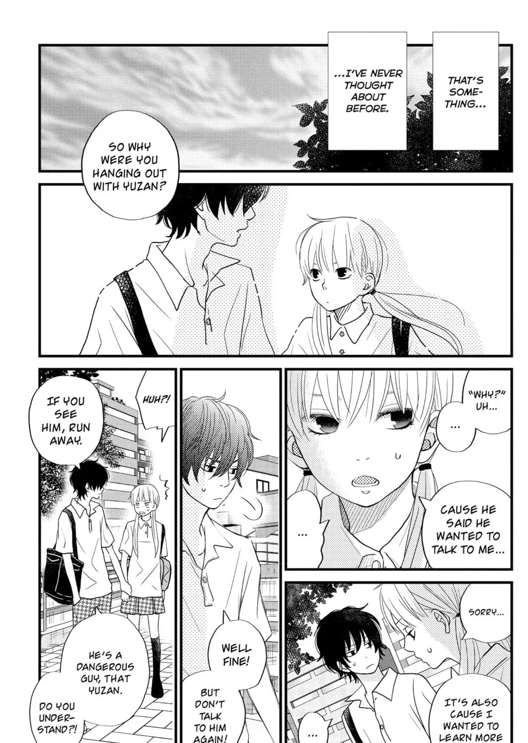My Little Monster, chapter 7, page 57