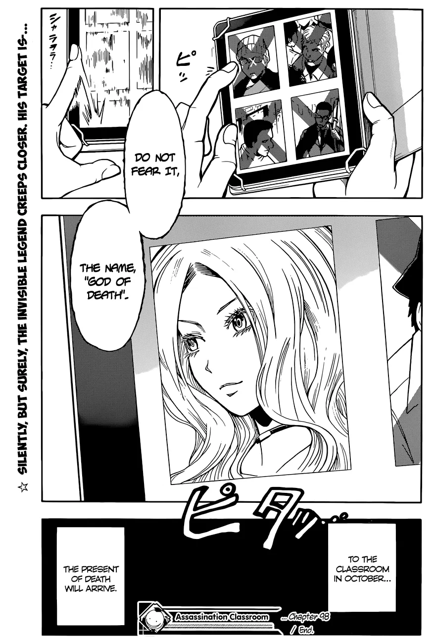Assassination Classroom, chapter 98, page 19