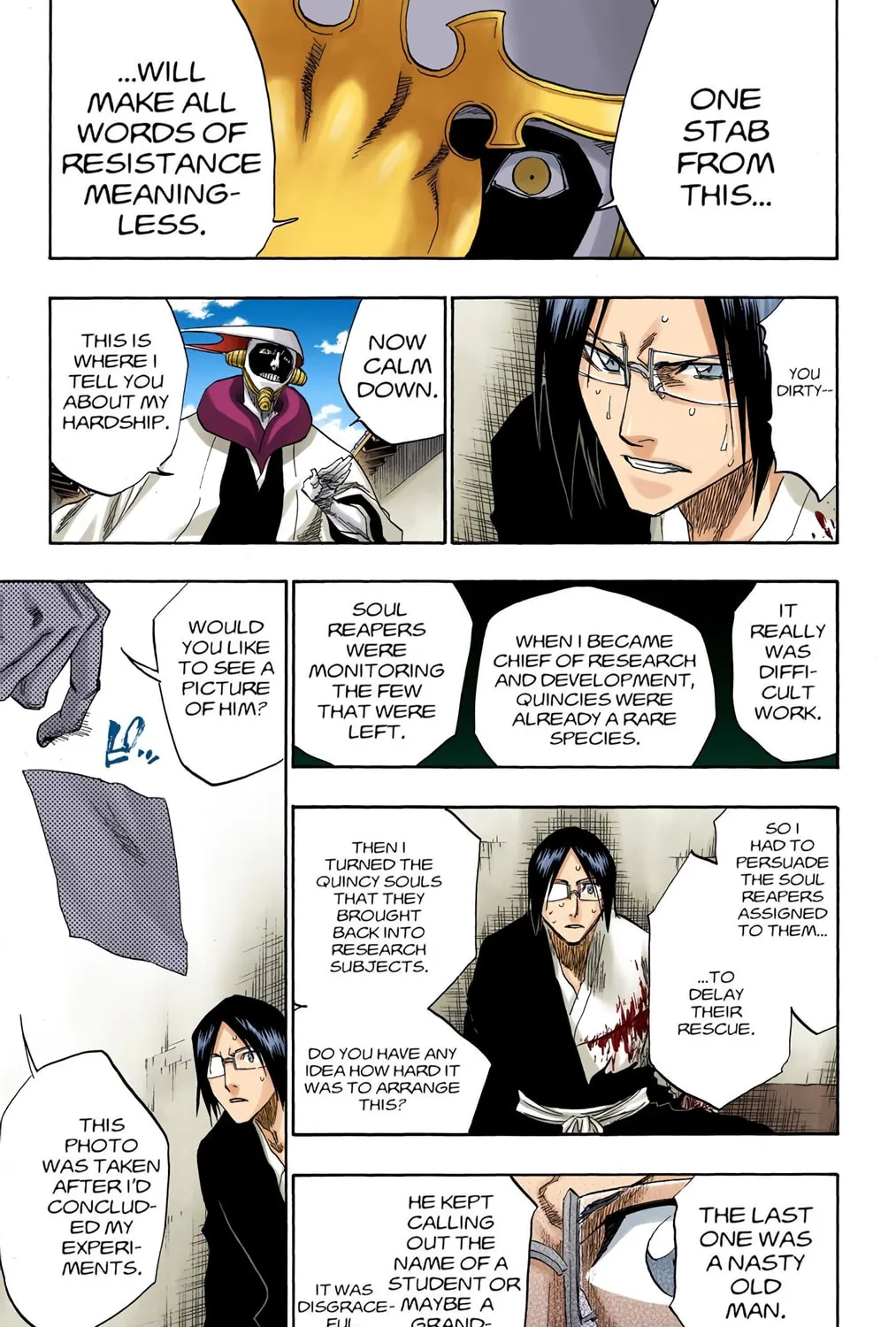 Bleach Colored Manga, chapter 123, page 29
