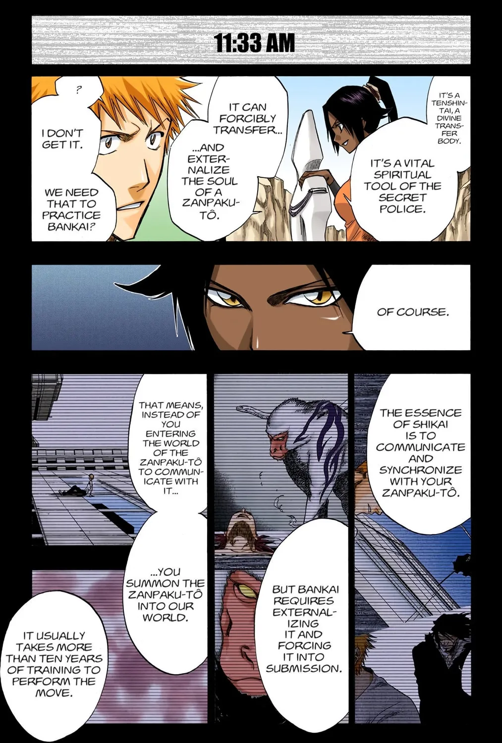 Bleach Colored Manga, chapter 127, page 9