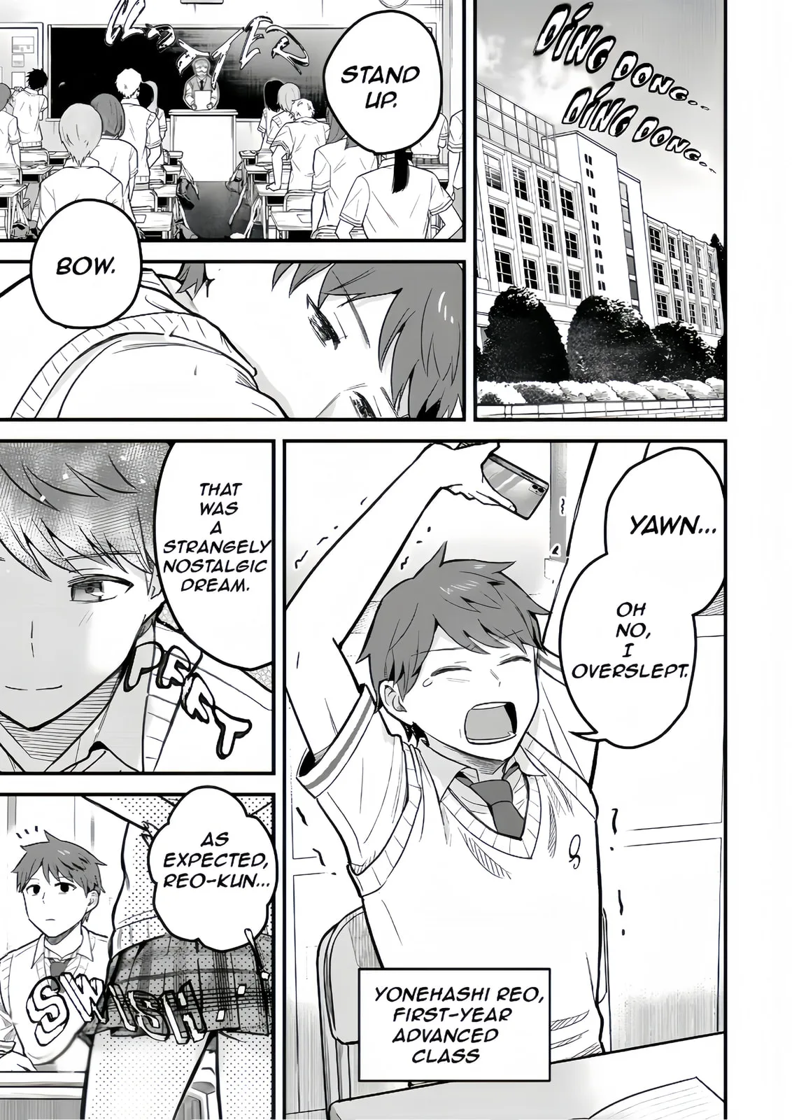 Only I Know That Our Innocent Class President was Once a Chuunibyou Idol, chapter 1, page 5