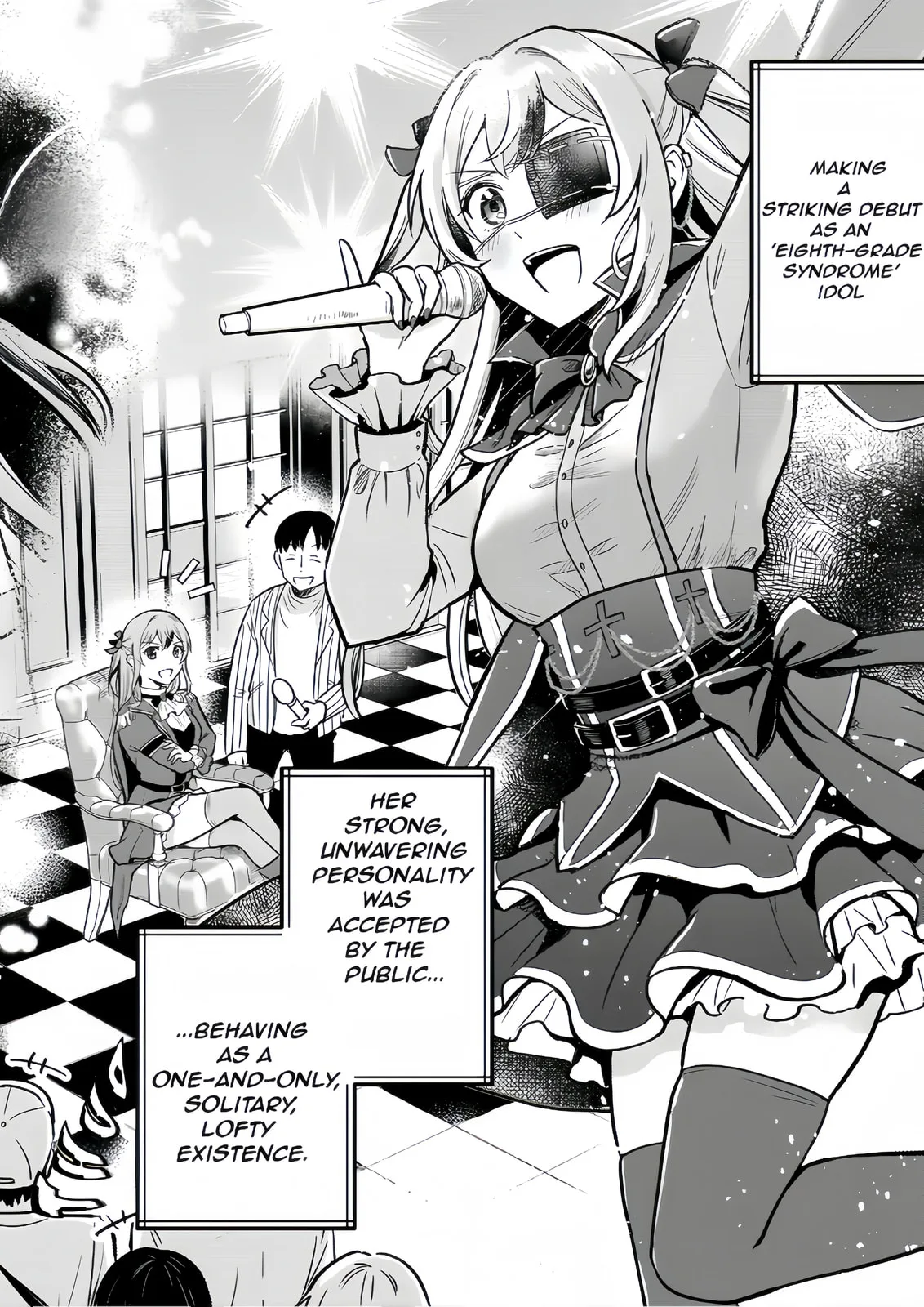Only I Know That Our Innocent Class President was Once a Chuunibyou Idol, chapter 1, page 10