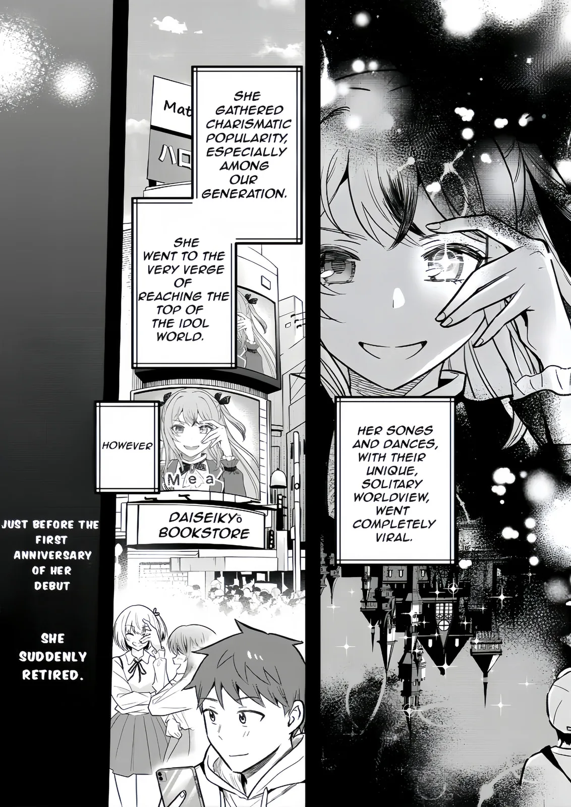 Only I Know That Our Innocent Class President was Once a Chuunibyou Idol, chapter 1, page 11