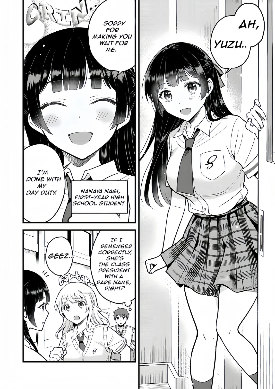 Only I Know That Our Innocent Class President was Once a Chuunibyou Idol, chapter 1, page 14
