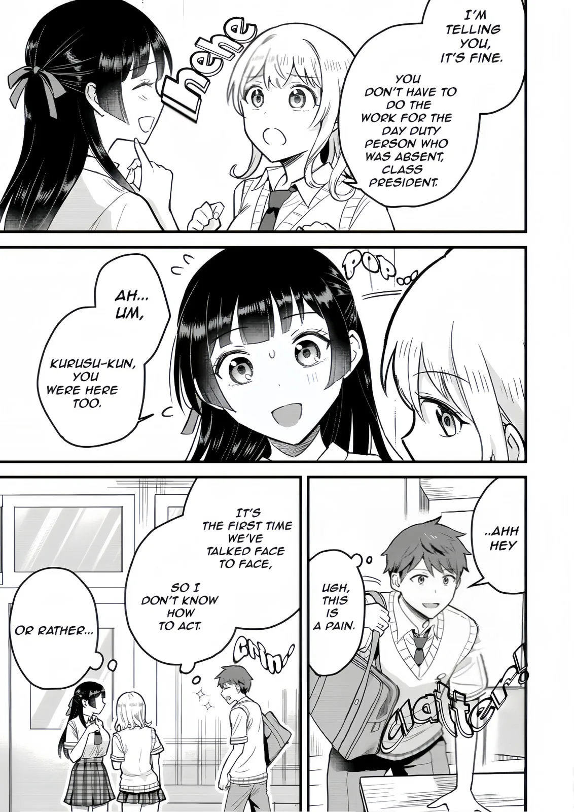 Only I Know That Our Innocent Class President was Once a Chuunibyou Idol, chapter 1, page 15