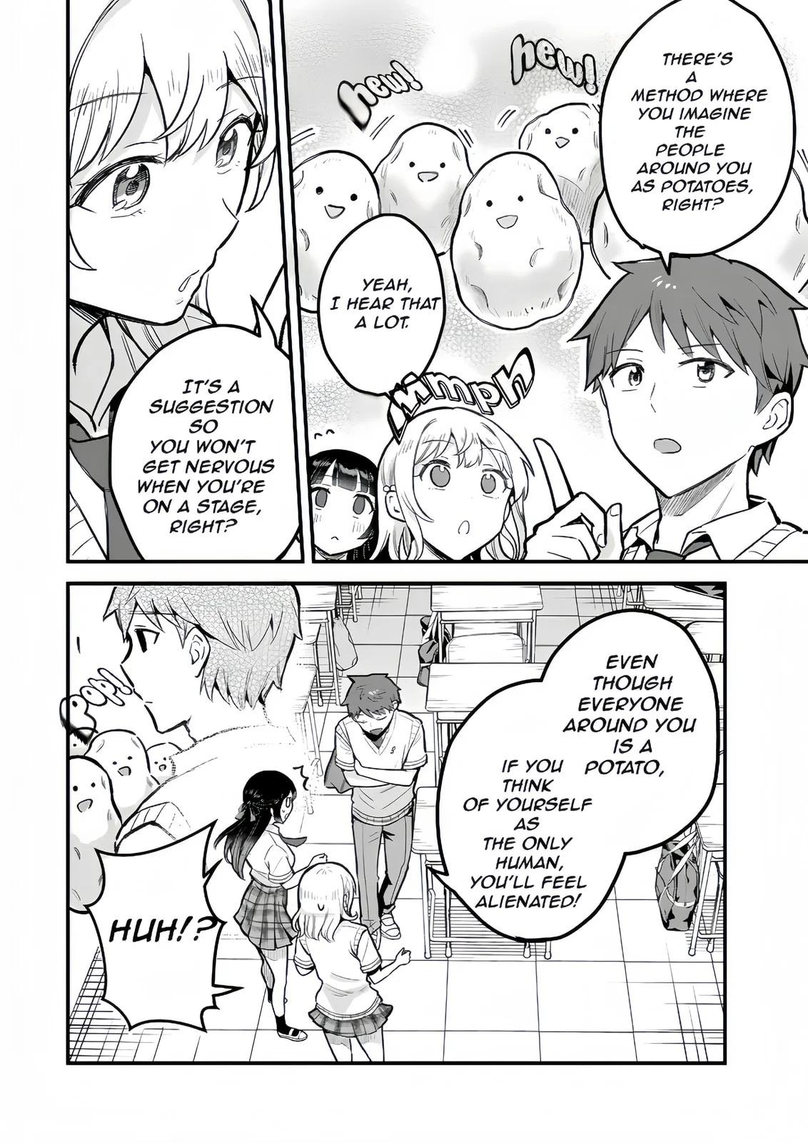 Only I Know That Our Innocent Class President was Once a Chuunibyou Idol, chapter 1, page 18
