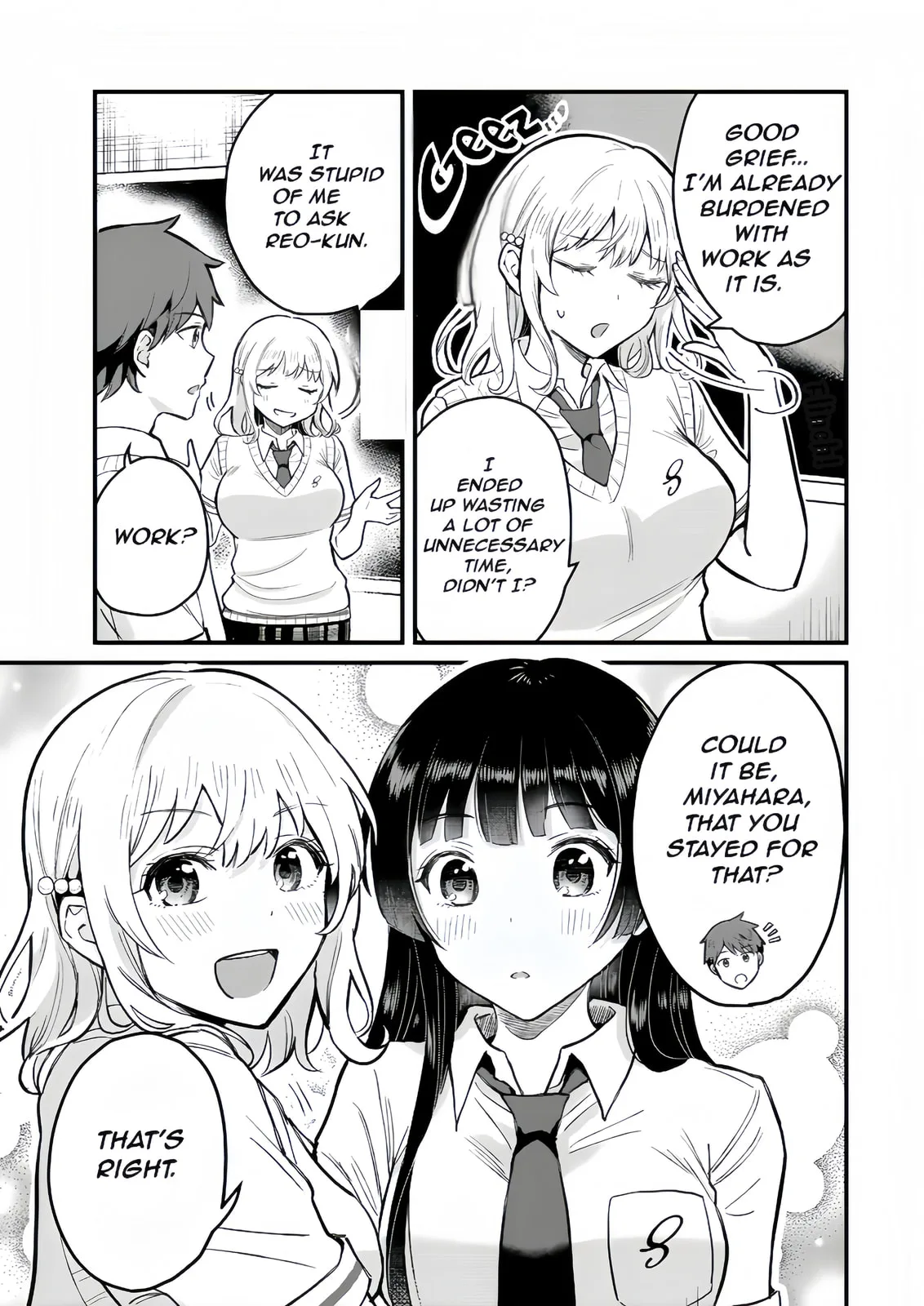 Only I Know That Our Innocent Class President was Once a Chuunibyou Idol, chapter 1, page 21