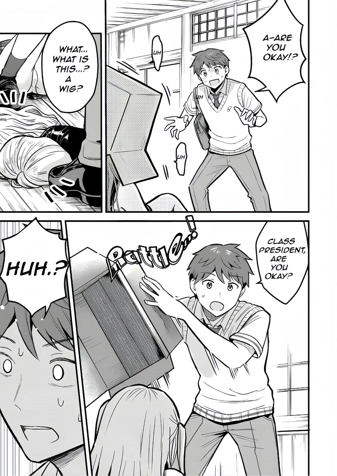 Only I Know That Our Innocent Class President was Once a Chuunibyou Idol, chapter 1, page 35
