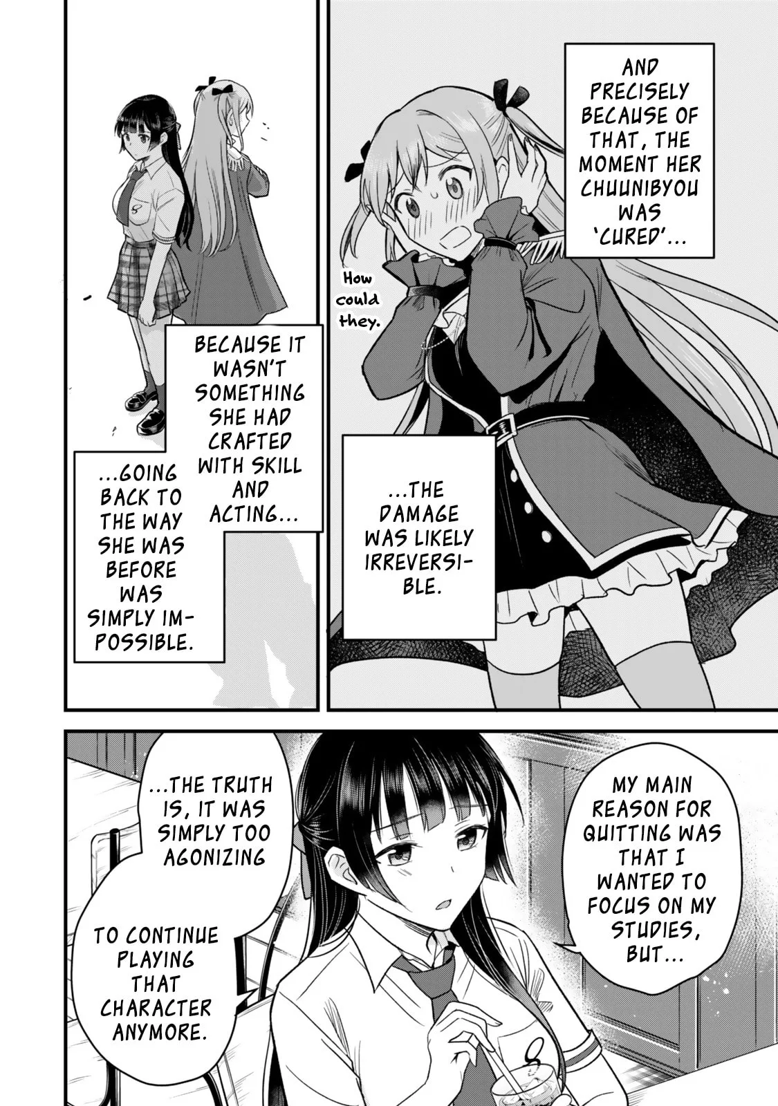 Only I Know That Our Innocent Class President was Once a Chuunibyou Idol, chapter 2, page 20