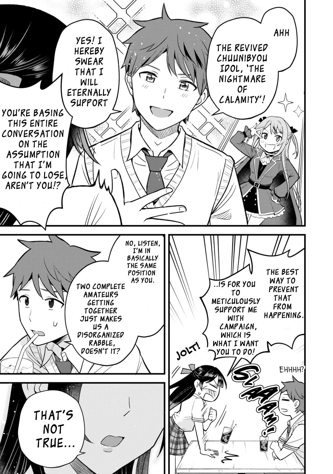 Only I Know That Our Innocent Class President was Once a Chuunibyou Idol, chapter 2, page 29