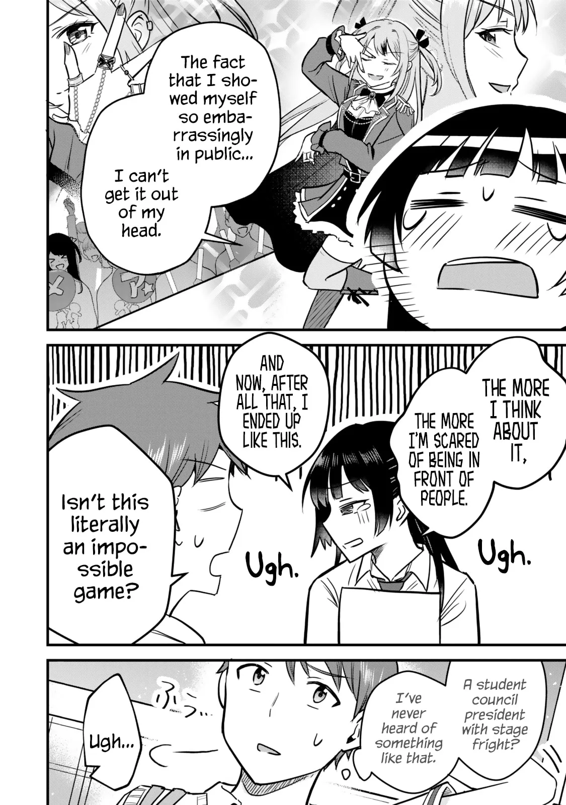 Only I Know That Our Innocent Class President was Once a Chuunibyou Idol, chapter 3, page 4