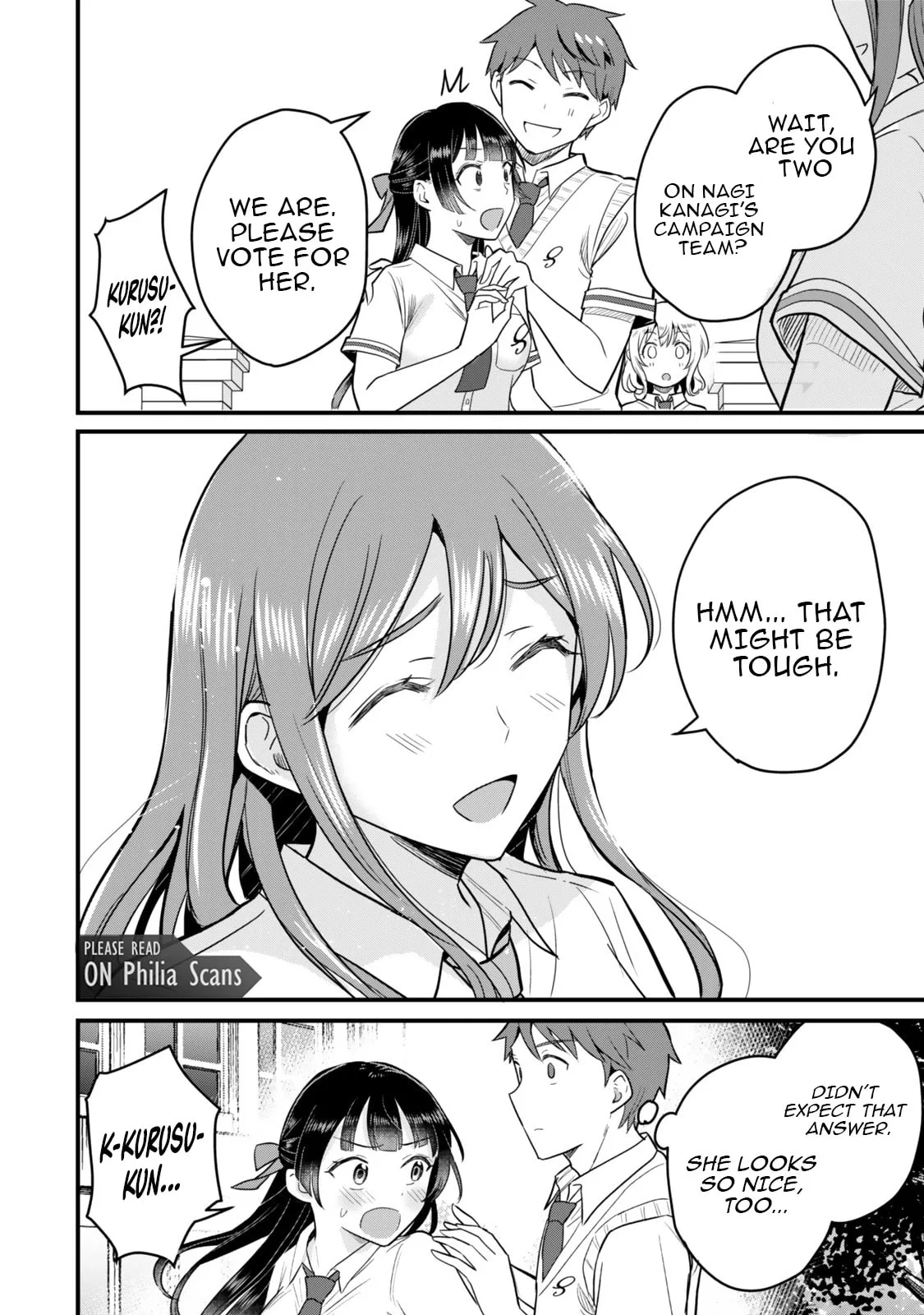 Only I Know That Our Innocent Class President was Once a Chuunibyou Idol, chapter 4, page 8