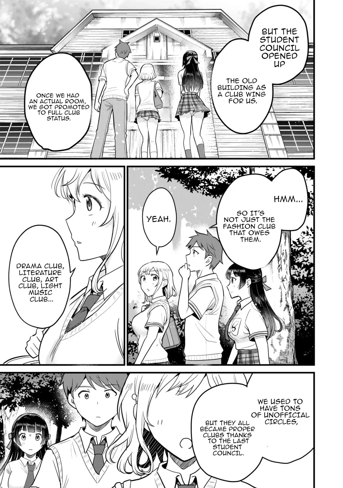 Only I Know That Our Innocent Class President was Once a Chuunibyou Idol, chapter 4, page 17