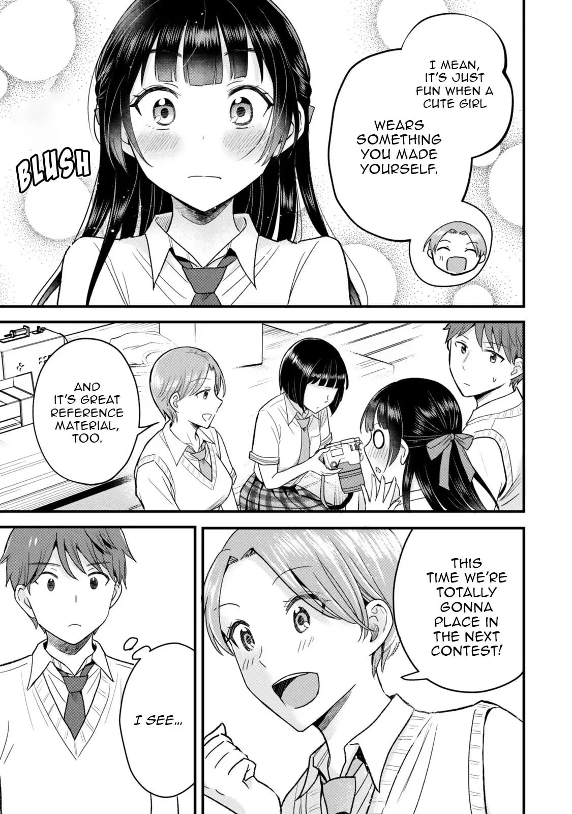 Only I Know That Our Innocent Class President was Once a Chuunibyou Idol, chapter 5, page 3