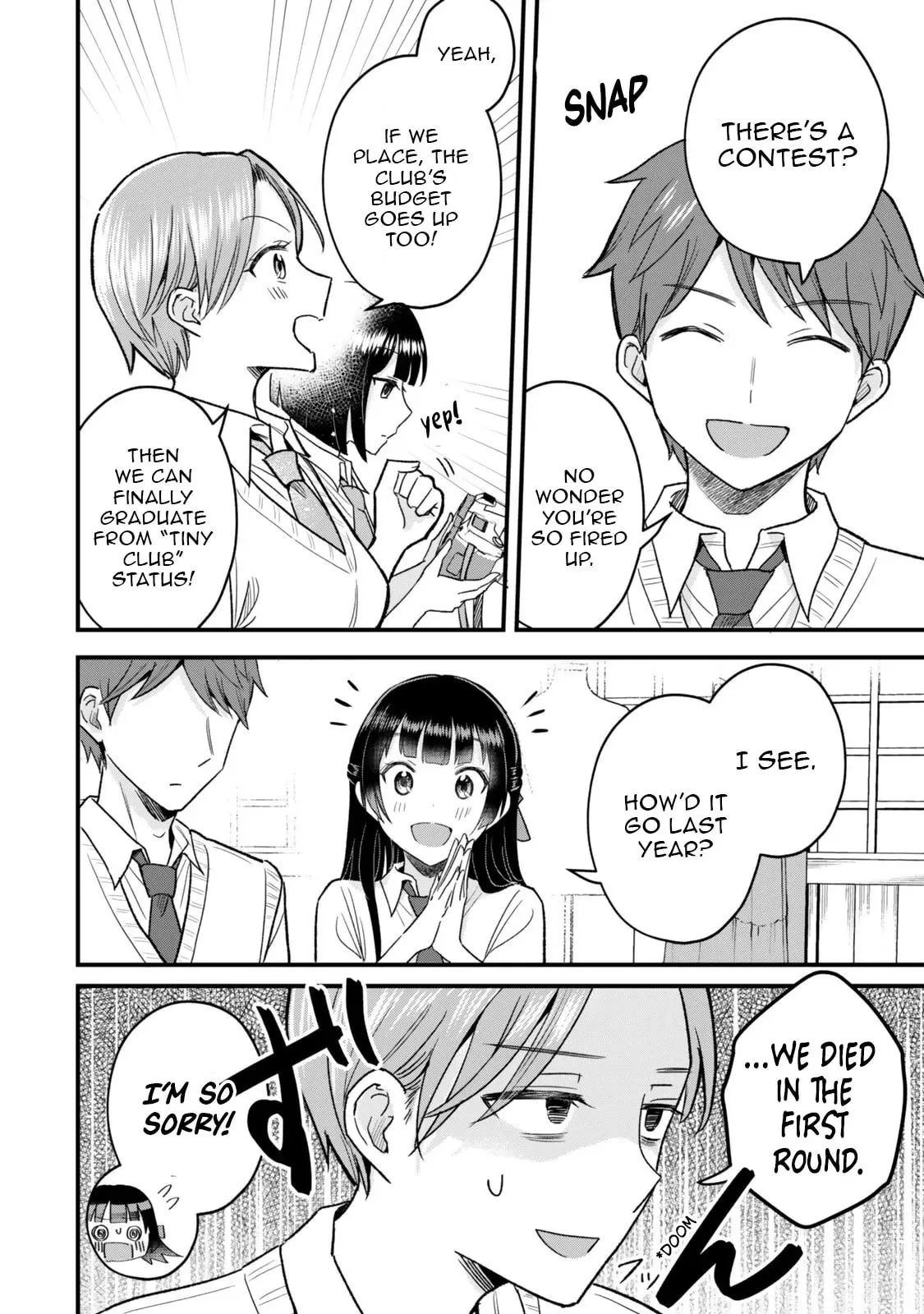 Only I Know That Our Innocent Class President was Once a Chuunibyou Idol, chapter 5, page 4