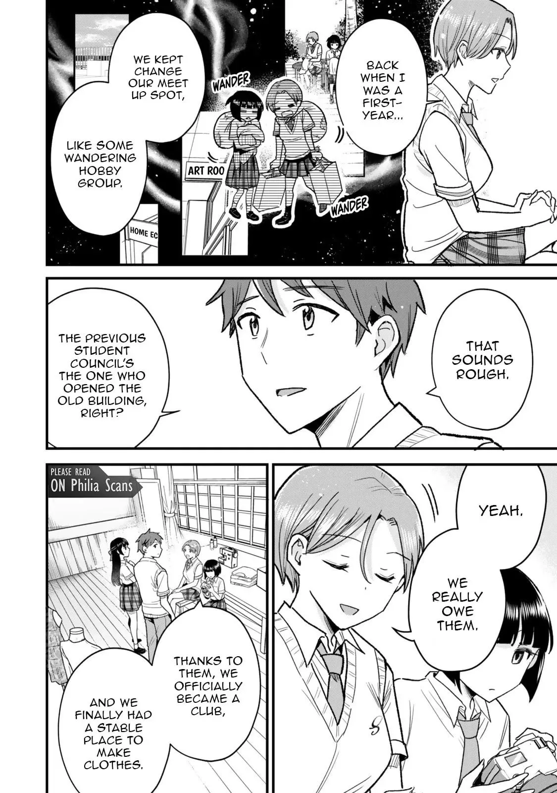 Only I Know That Our Innocent Class President was Once a Chuunibyou Idol, chapter 5, page 6