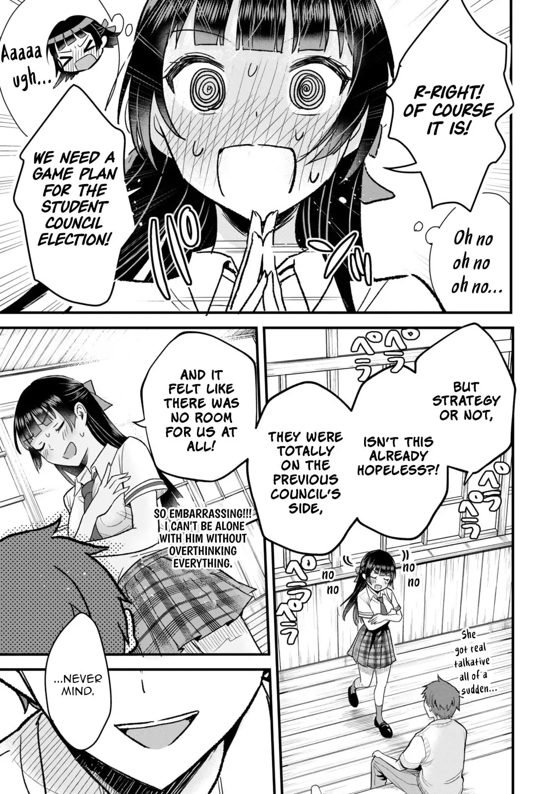 Only I Know That Our Innocent Class President was Once a Chuunibyou Idol, chapter 5, page 17