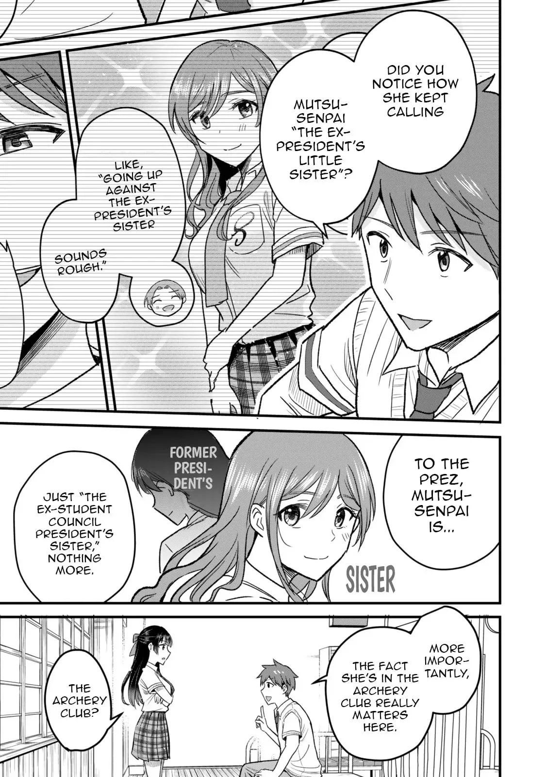 Only I Know That Our Innocent Class President was Once a Chuunibyou Idol, chapter 5, page 19