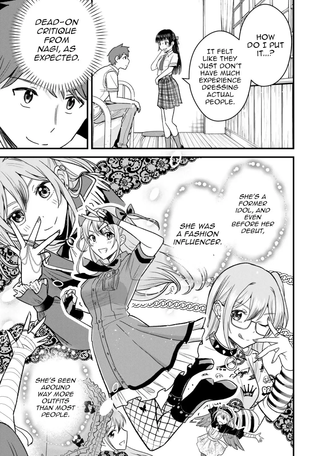 Only I Know That Our Innocent Class President was Once a Chuunibyou Idol, chapter 5, page 23