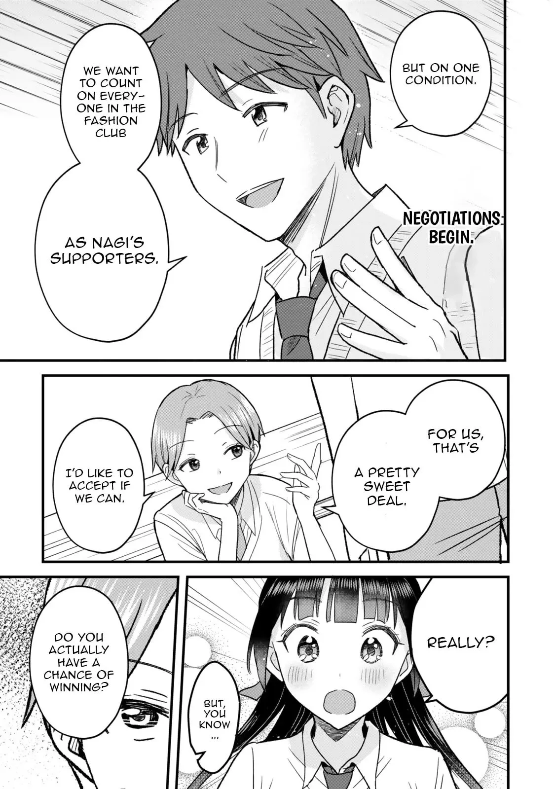 Only I Know That Our Innocent Class President was Once a Chuunibyou Idol, chapter 5, page 33