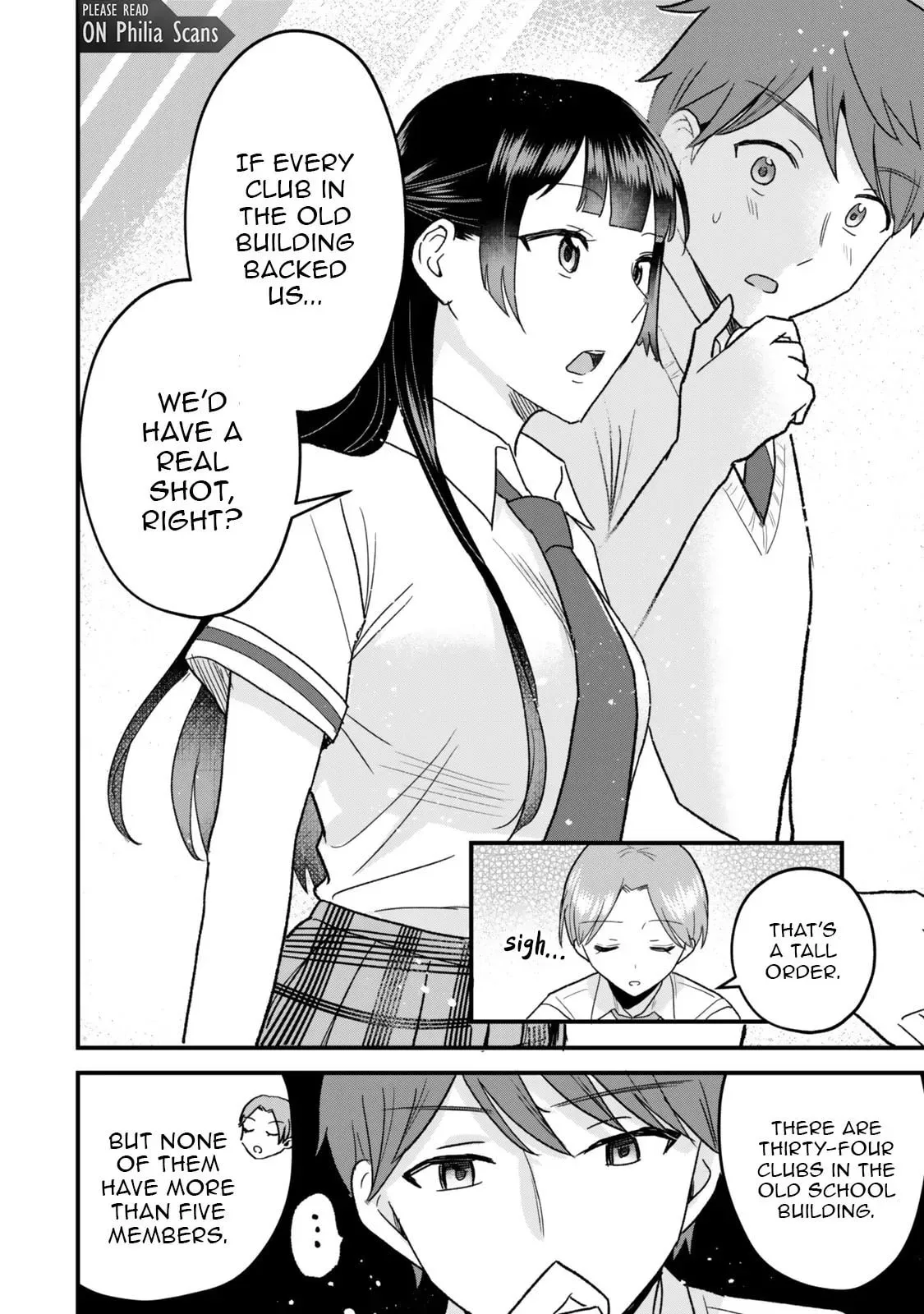 Only I Know That Our Innocent Class President was Once a Chuunibyou Idol, chapter 5, page 36