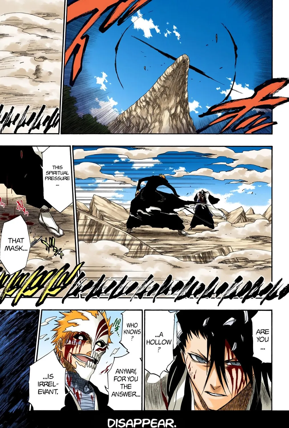 Bleach Colored Manga, chapter 166, page 17