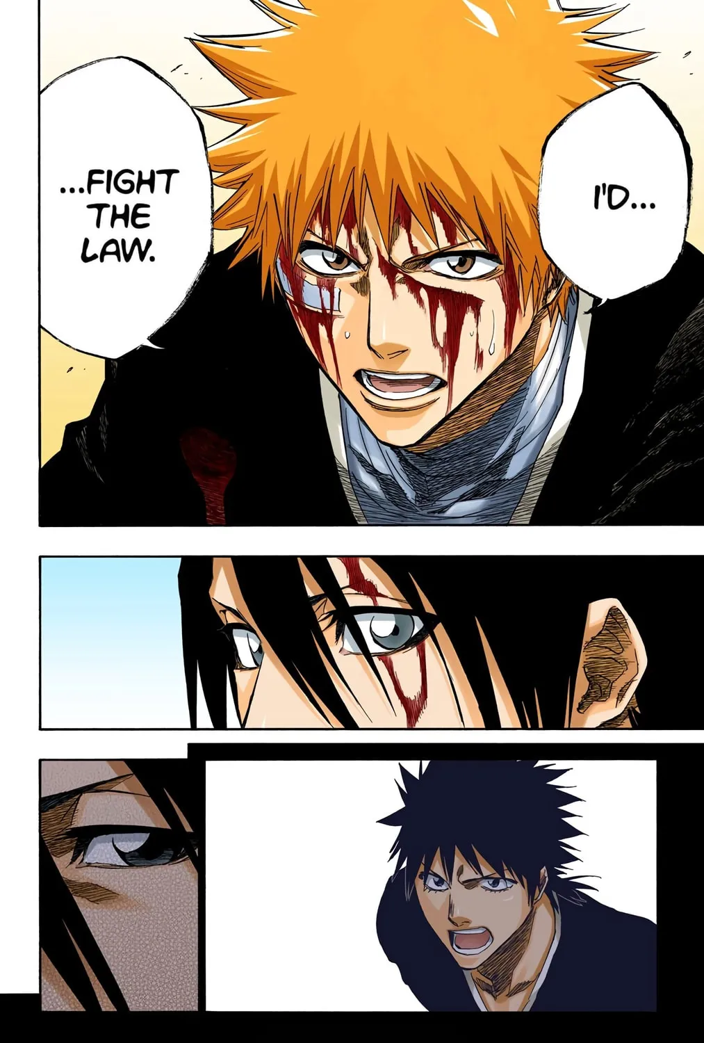 Bleach Colored Manga, chapter 167, page 17