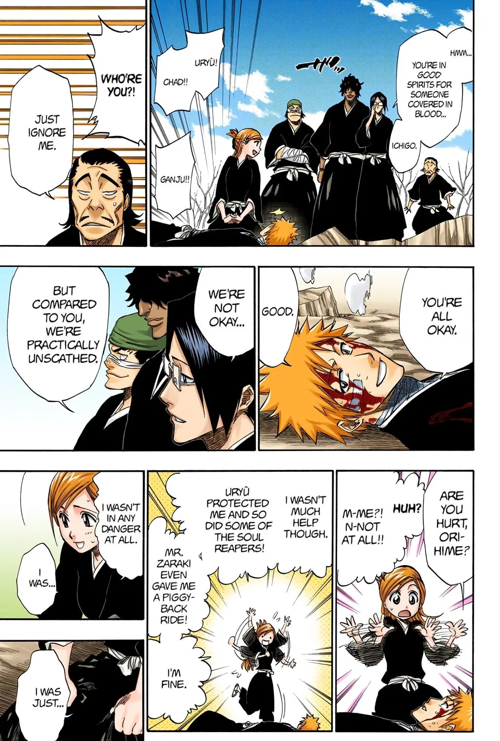 Bleach Colored Manga, chapter 167, page 27