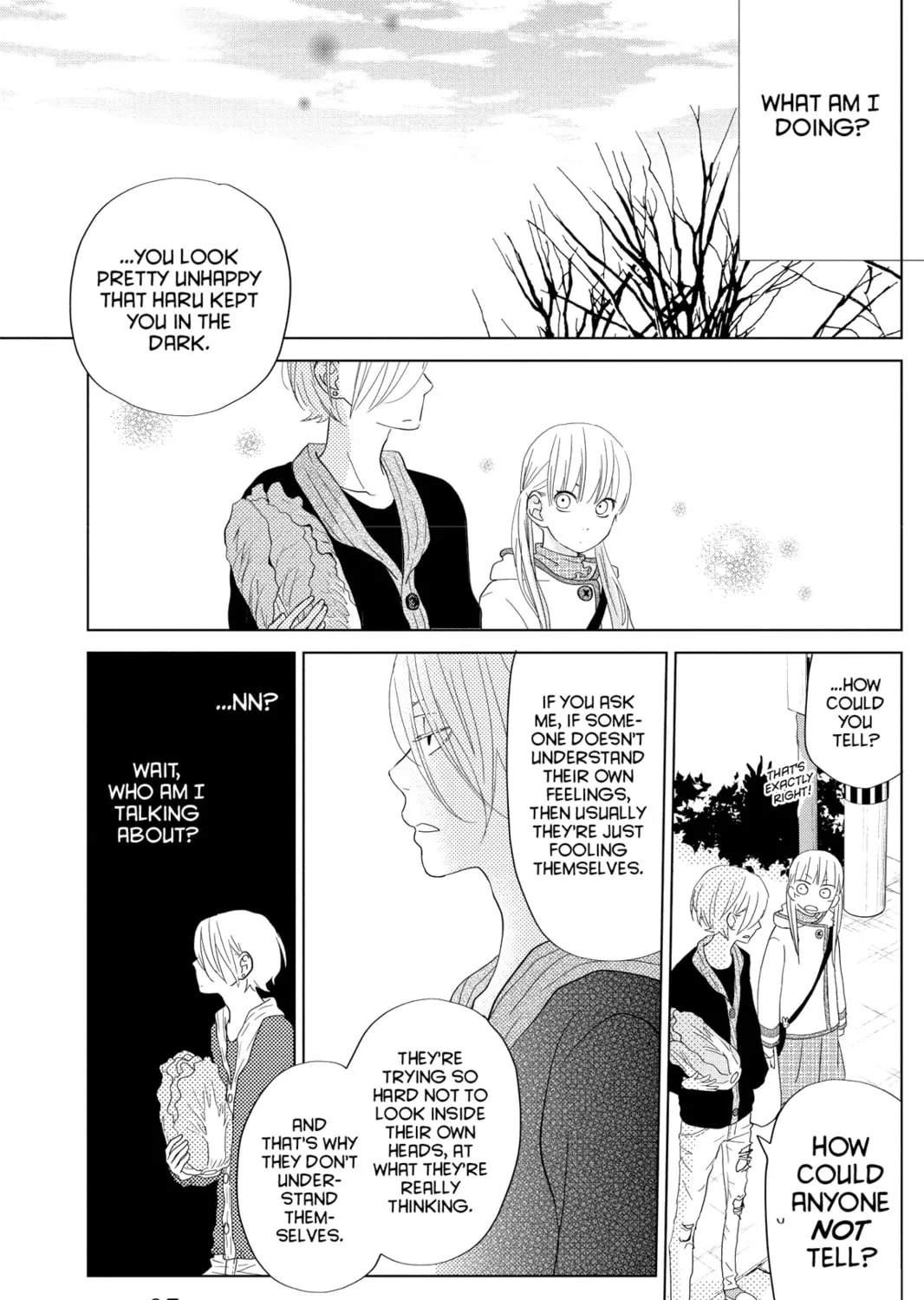 My Little Monster, chapter 27, page 21