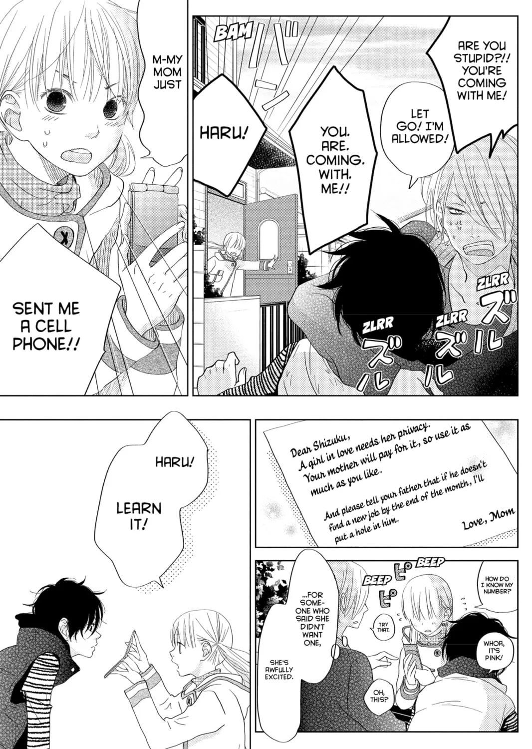 My Little Monster, chapter 27, page 61