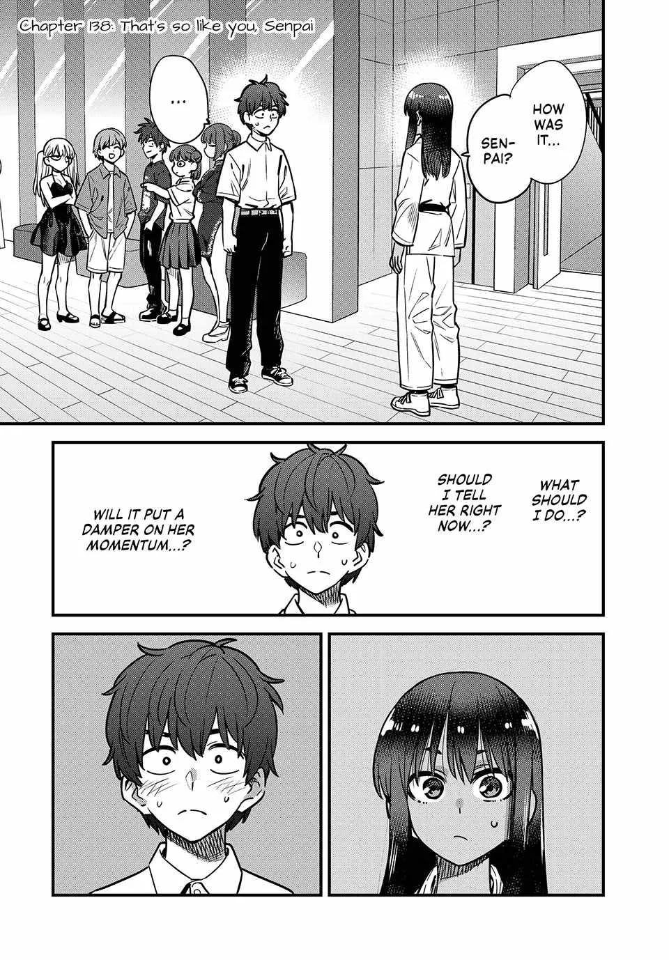 Don't Toy With Me, Miss Nagatoro!, chapter 138, page 1
